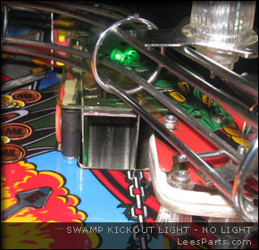 Swamp Light for Addams Family Pinball Machine