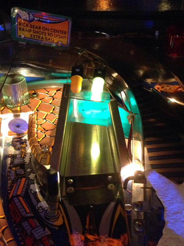 Thing Ramp Light for Addams Family Pinball Machine - Green